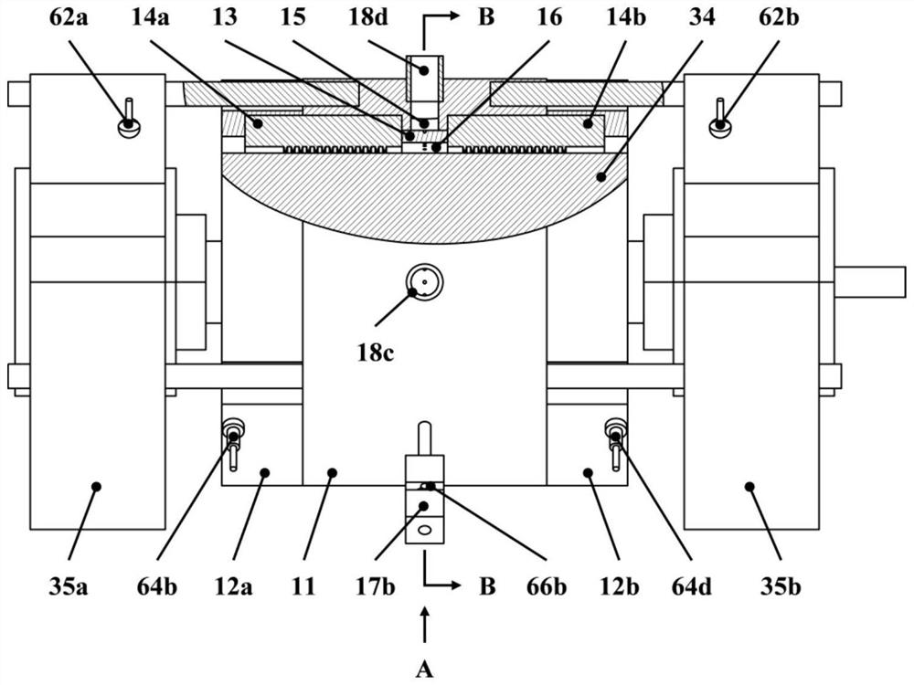 Experimental measurement system and method for dynamic characteristic coefficient of annular dynamic seal