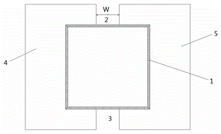 H-shaped heat exchange pipe