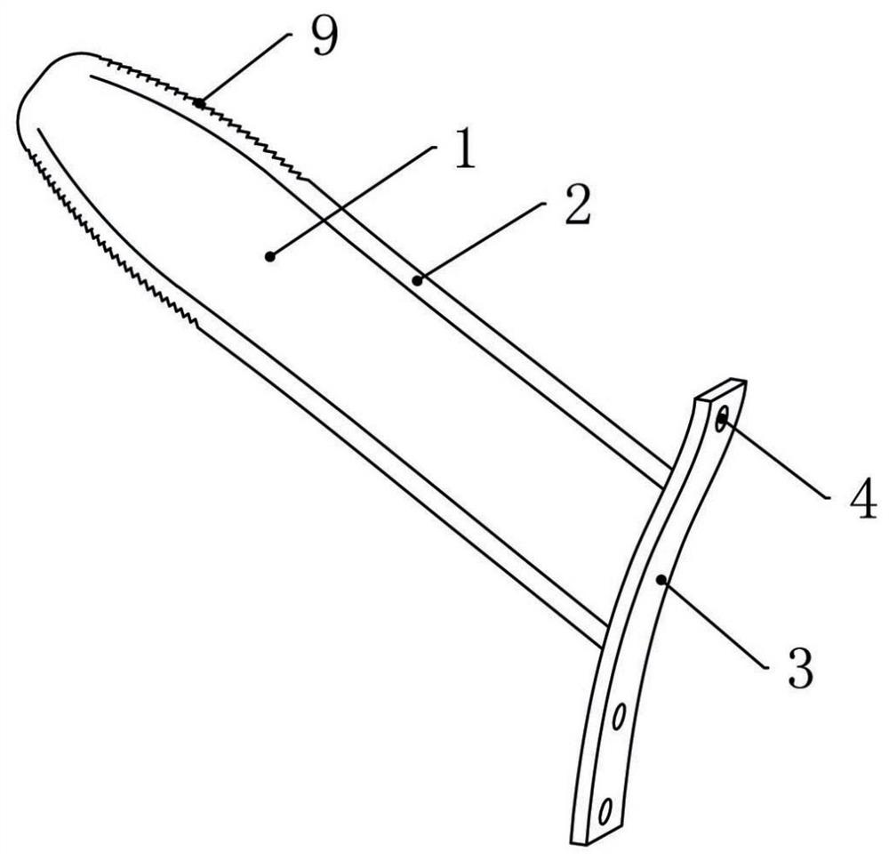 Fixing device for femoral neck fracture