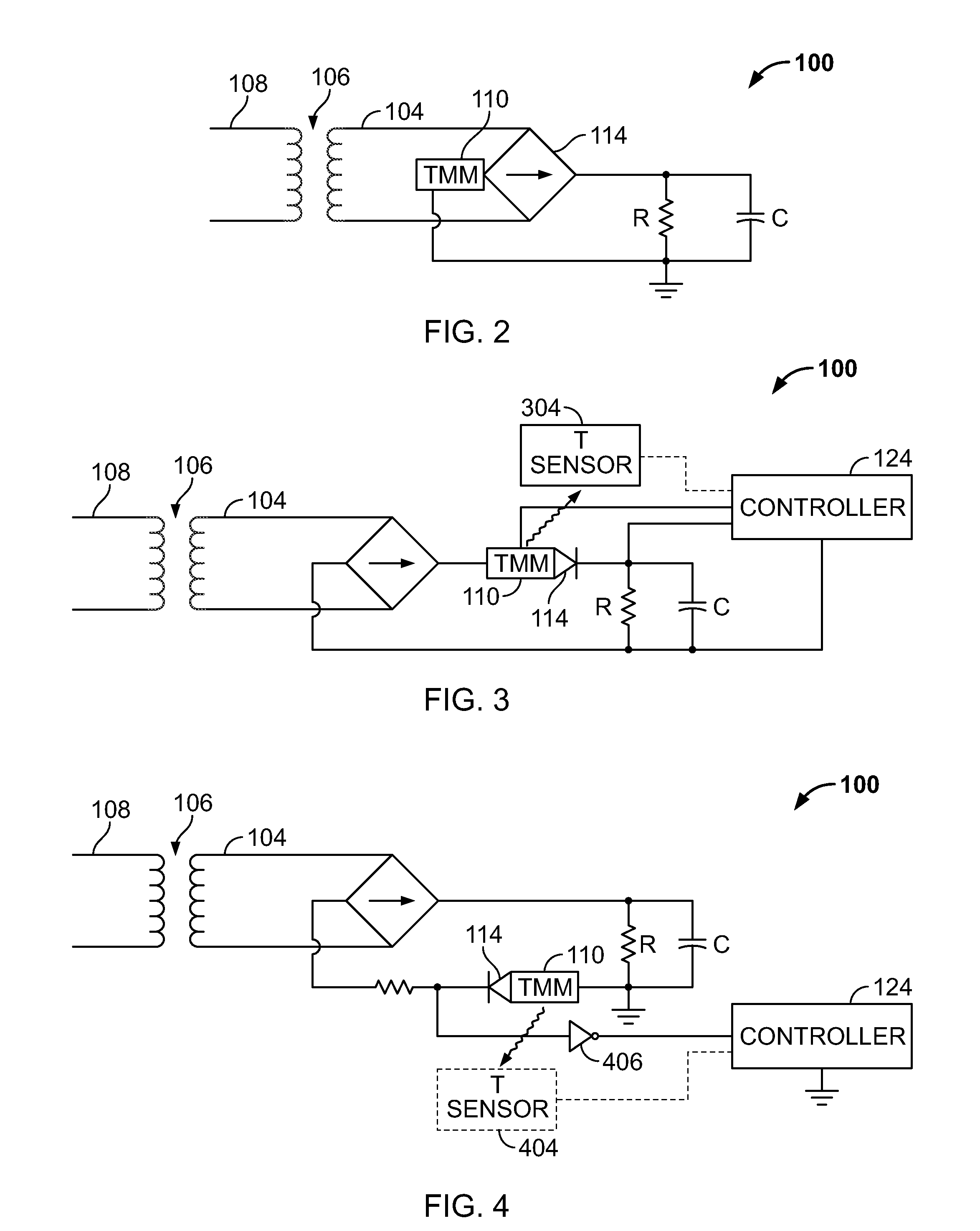 Secondary thermal sensor for primary conductors