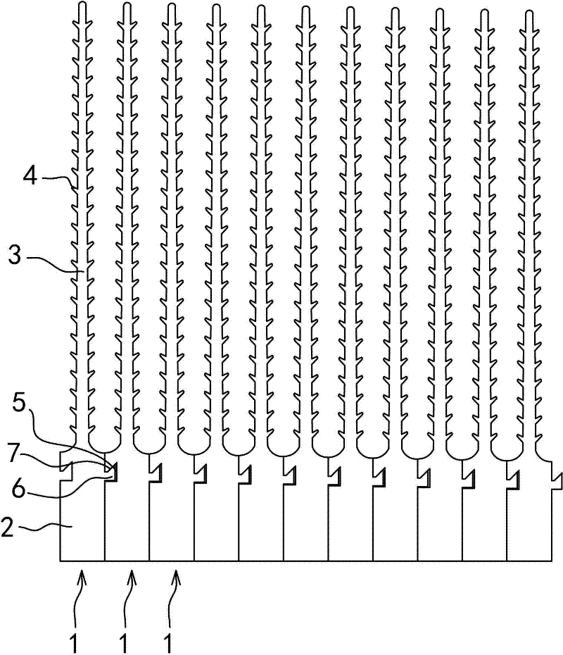 High power fin cold plate radiator and manufacturing method thereof