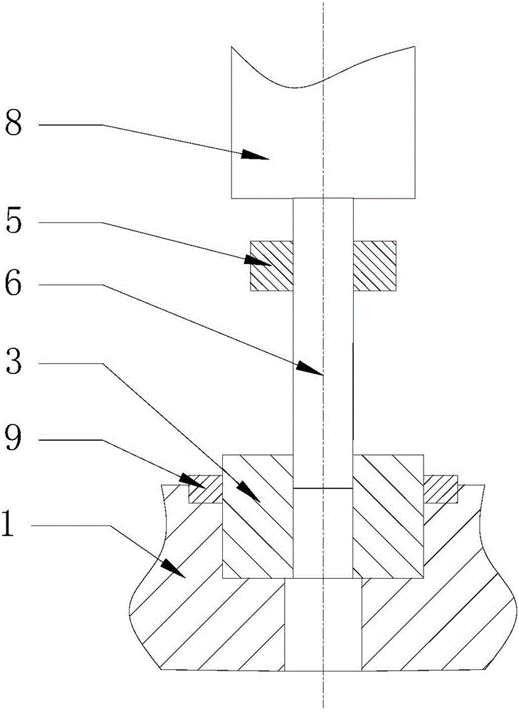 Shaft hole interference assembly automatic press mounting device and method