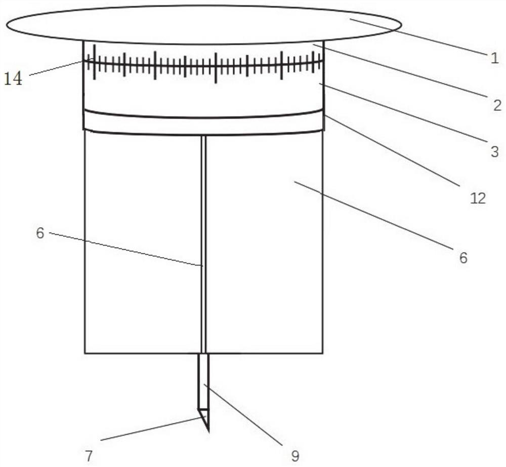 A tissue block cutting device