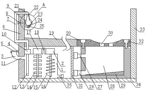 Livestock breeding system and method facilitating water supply, feed supply and clean pollution discharge