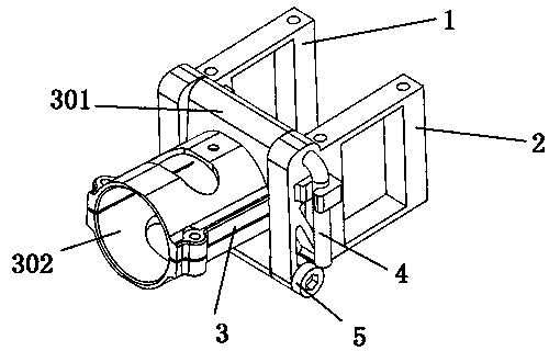 Aircraft arm folding device of multi-rotor-wing aircraft