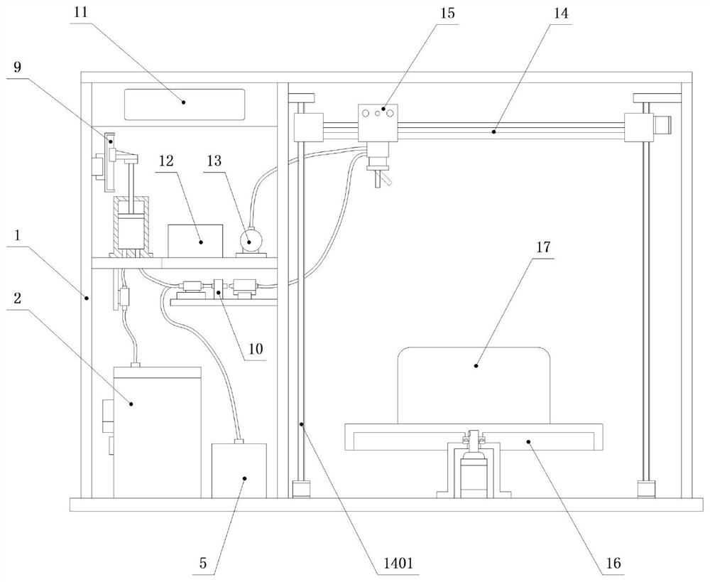 A 3D printing system for cake decorating