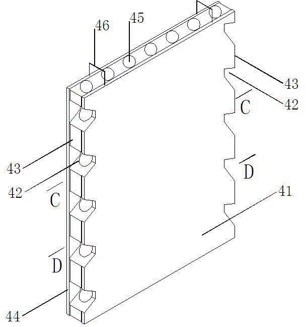 A kind of prefabricated reinforced concrete member with groove and its making method