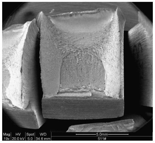 9Ni steel fracture fiber rate judgment method