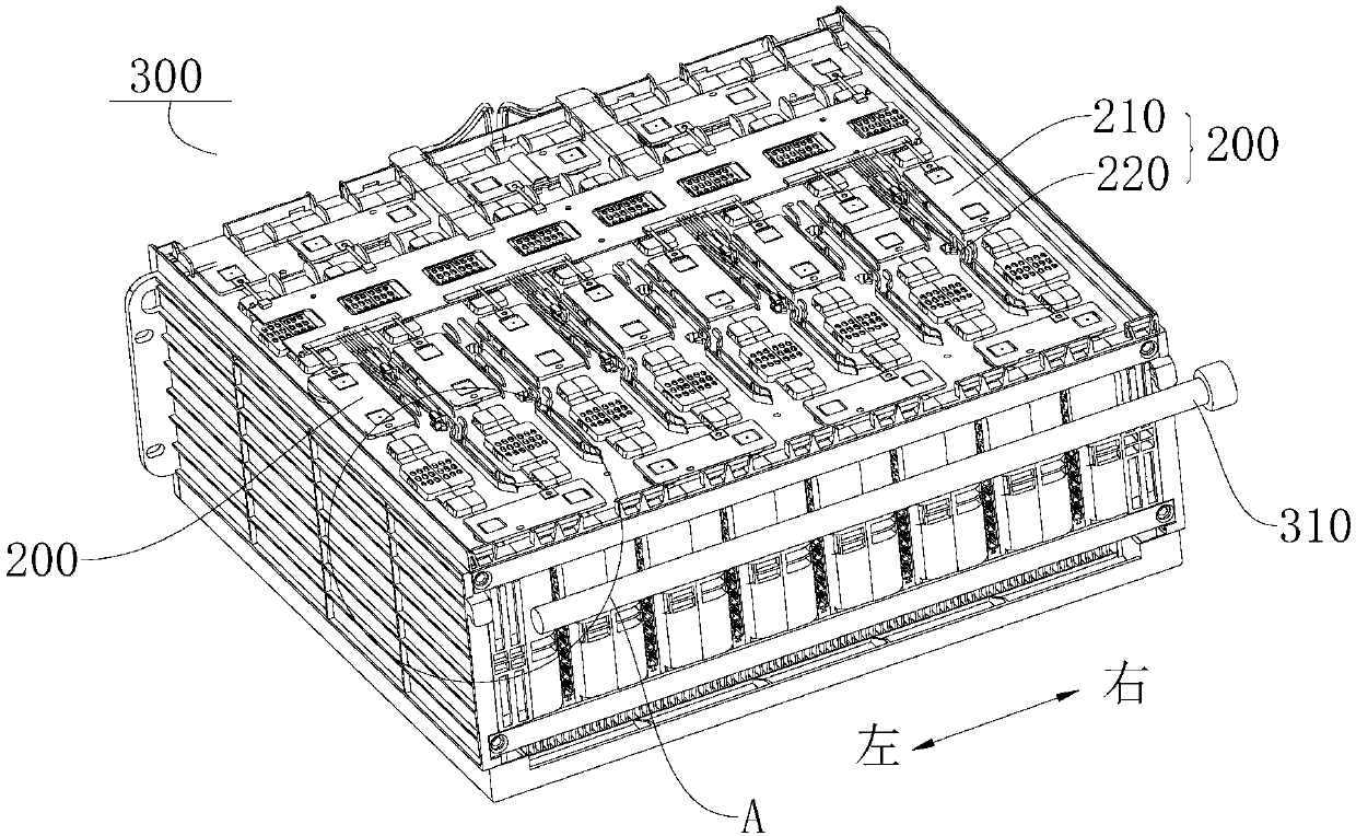 Deformable components for batteries, batteries, battery packs and vehicles