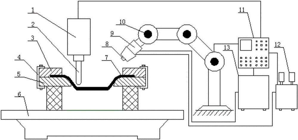 Complicated thin-walled workpiece formation system and method based on progressive formation and additive manufacturing