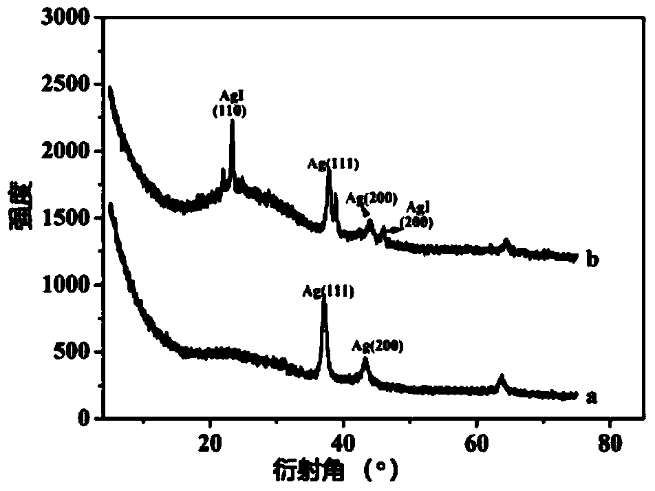 Colorimetric detection method of iodide ions
