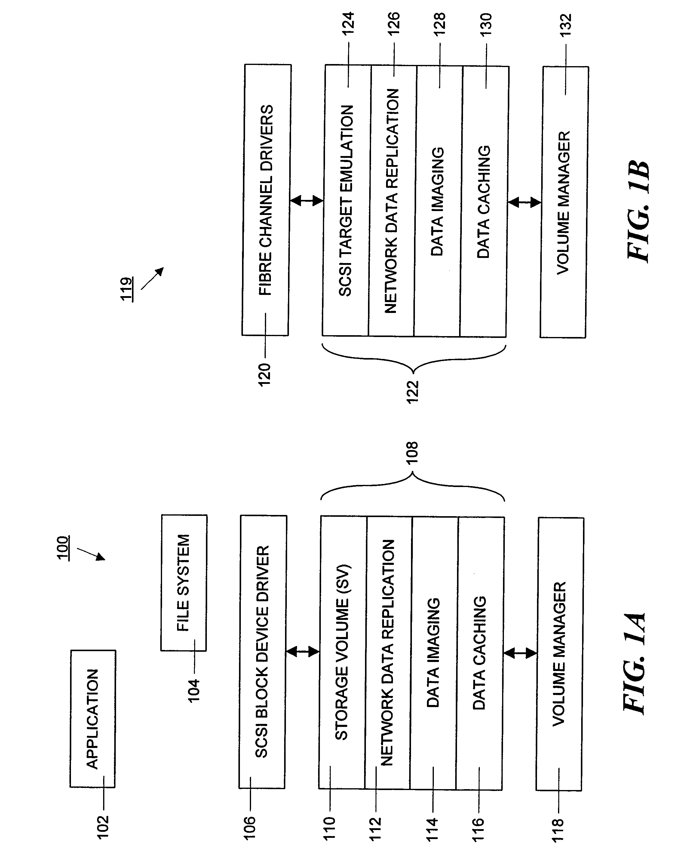 Method and apparatus for managing data volumes in a distributed computer system