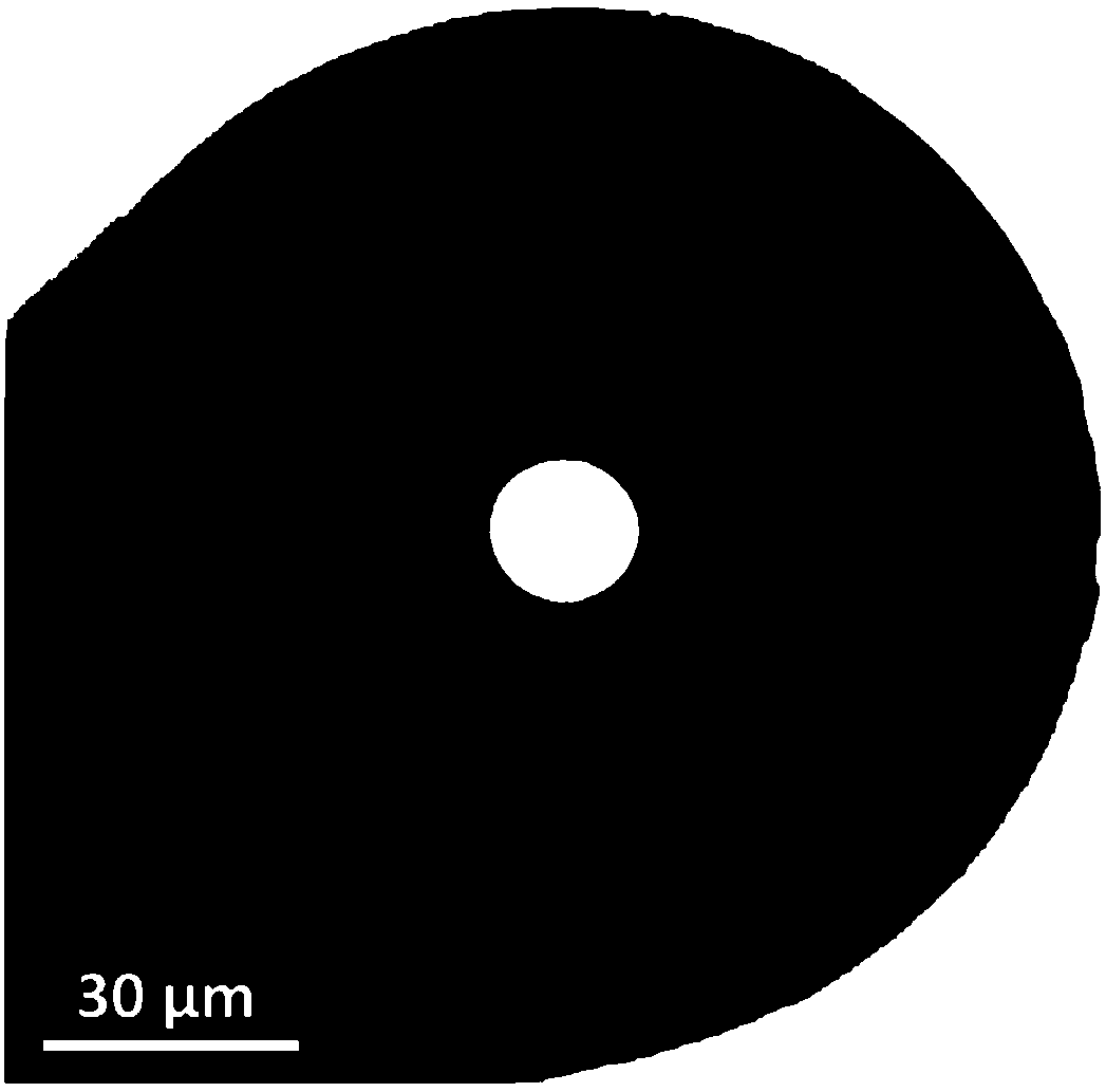 Preparation method of transparent nano-crystal composite glass optical fibers