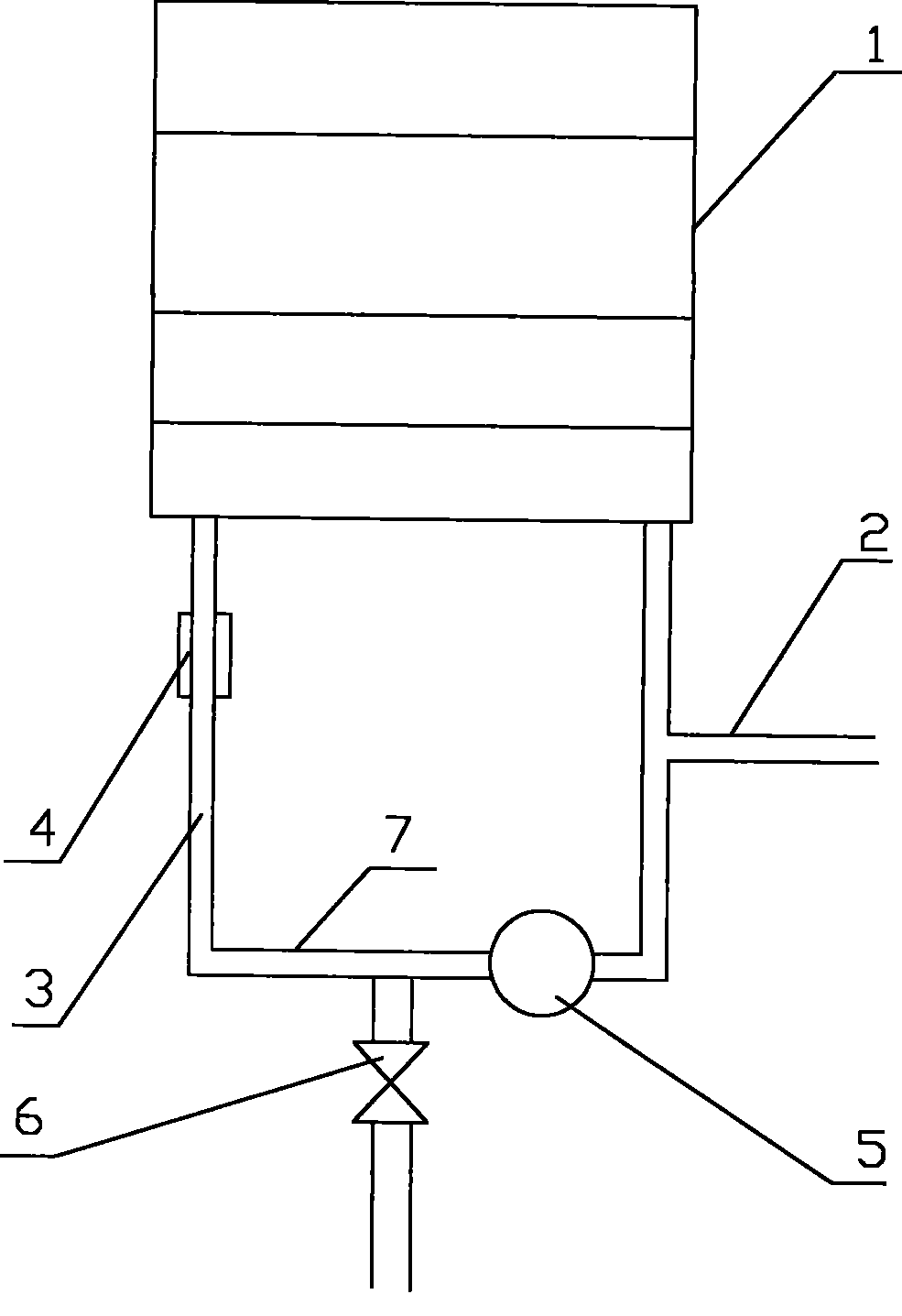 Water heater open-and-heating device