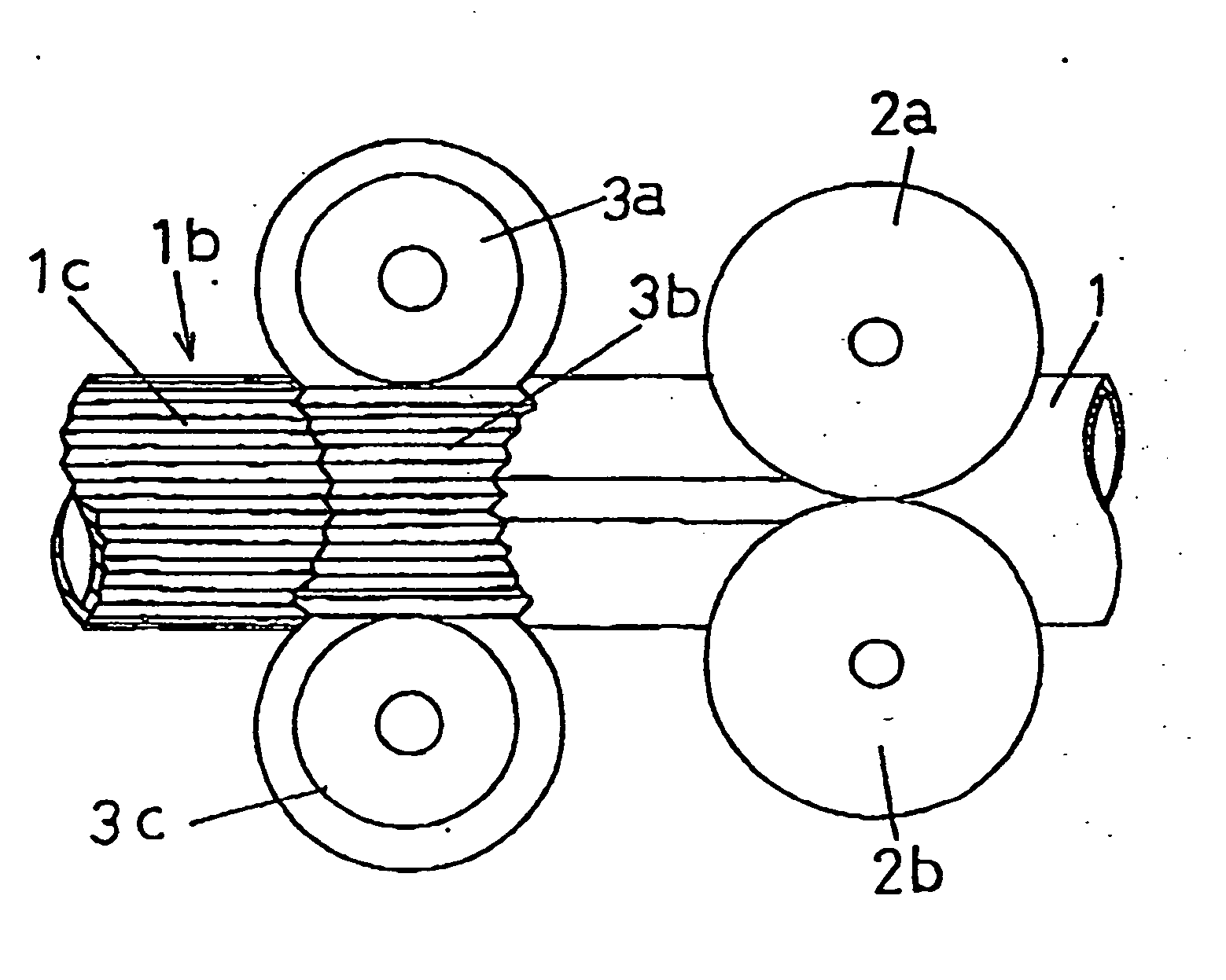 Cold roll forming method for reducing a diameter of a metal pipe, and a metal pipe product having its diameter reduced by such method