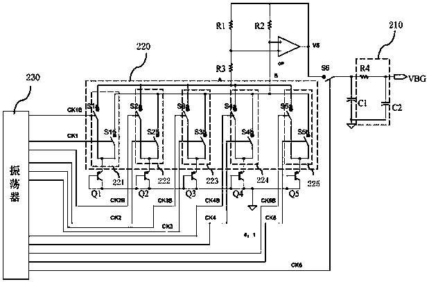 Band-gap reference voltage source circuit