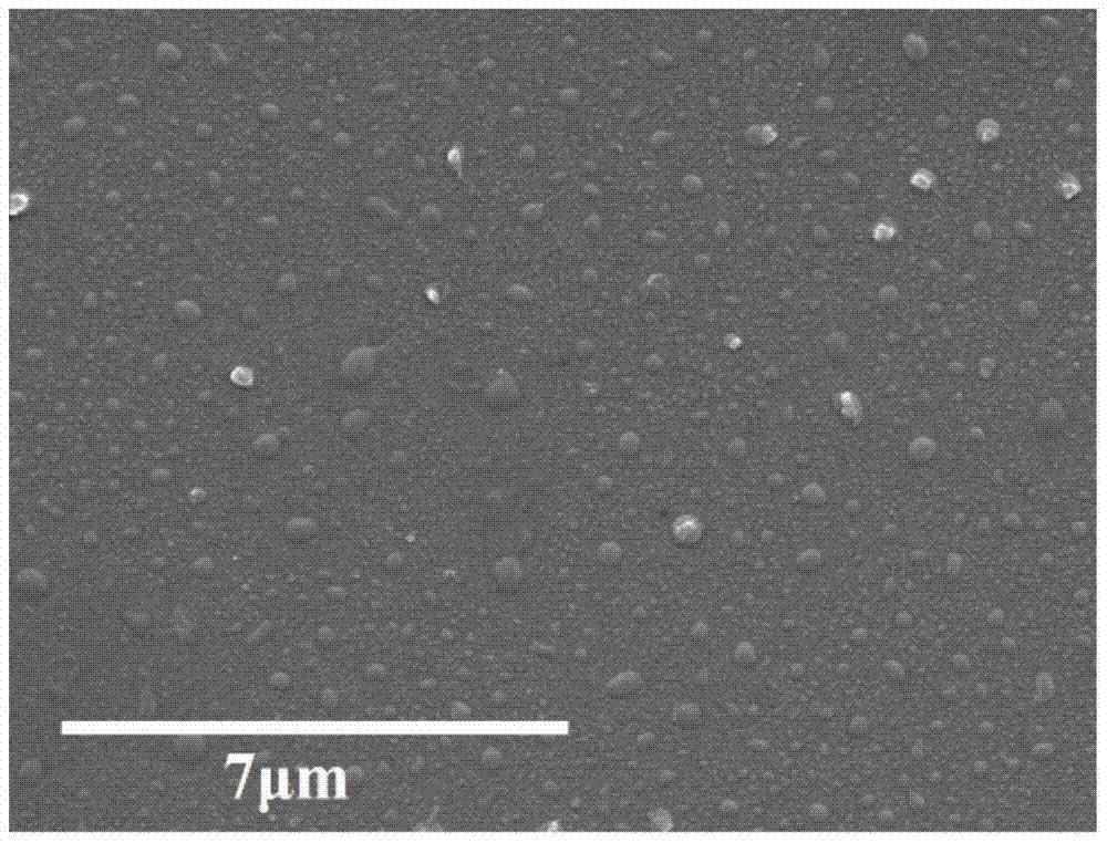 A kind of chemical etching method of bismuth selenide material