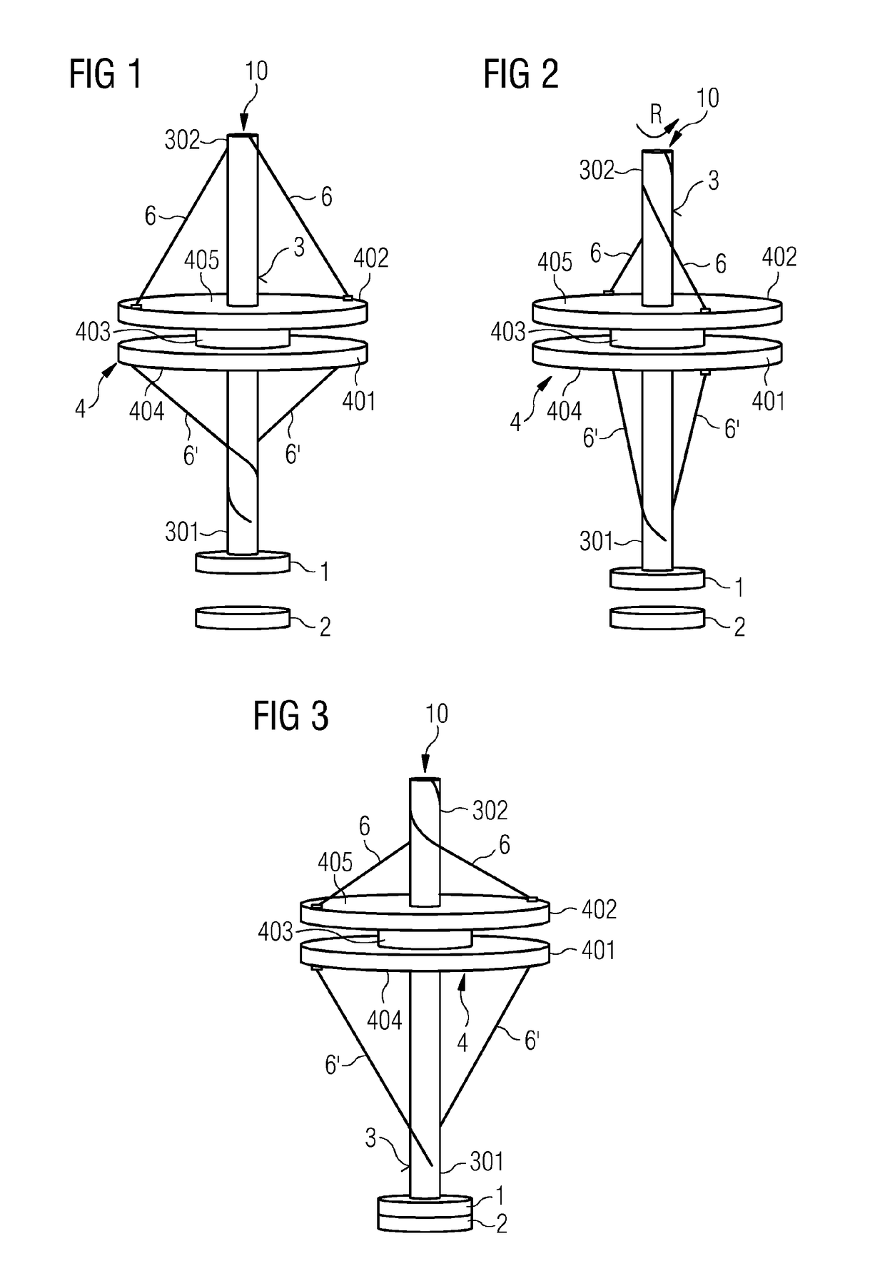 Coupling element for an electric switching device