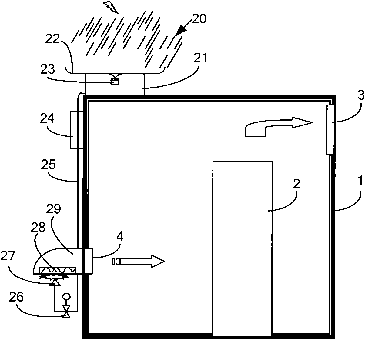 Washing dedusting equipment and method for automatically washing filter screen