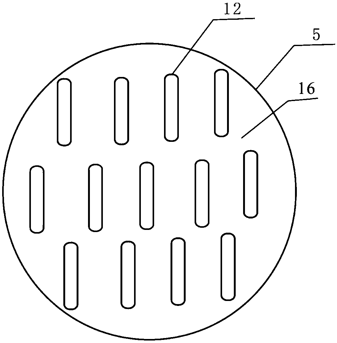 Multi-stage indoor formaldehyde removing device with sterilization effect