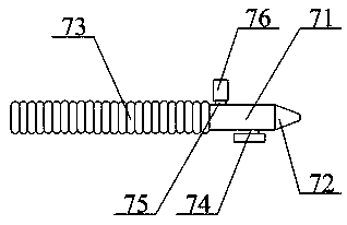 Physical experiment cleaning device