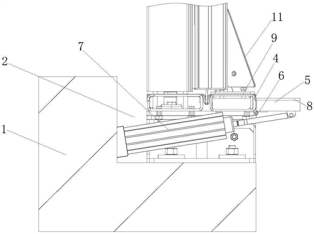 Safe plate turnover device for rail transit - Eureka | Patsnap develop ...