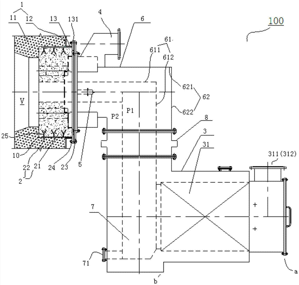 Heat-storage-type burning device