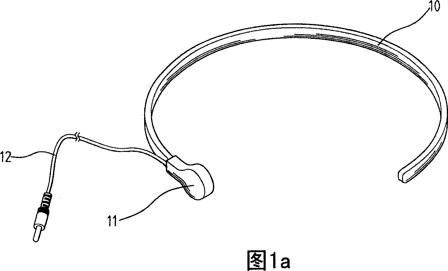 Stereo-extended contacting microphone apparatus
