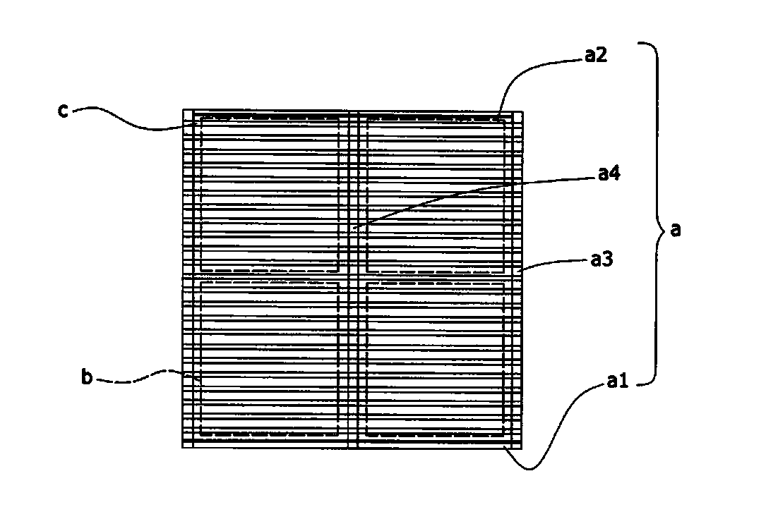 Improved structure of fixed type louver blade outer frame