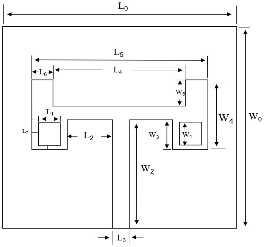 Stealth antenna and stealth antenna array based on ultra-wideband low radar cross-section based on phase change film