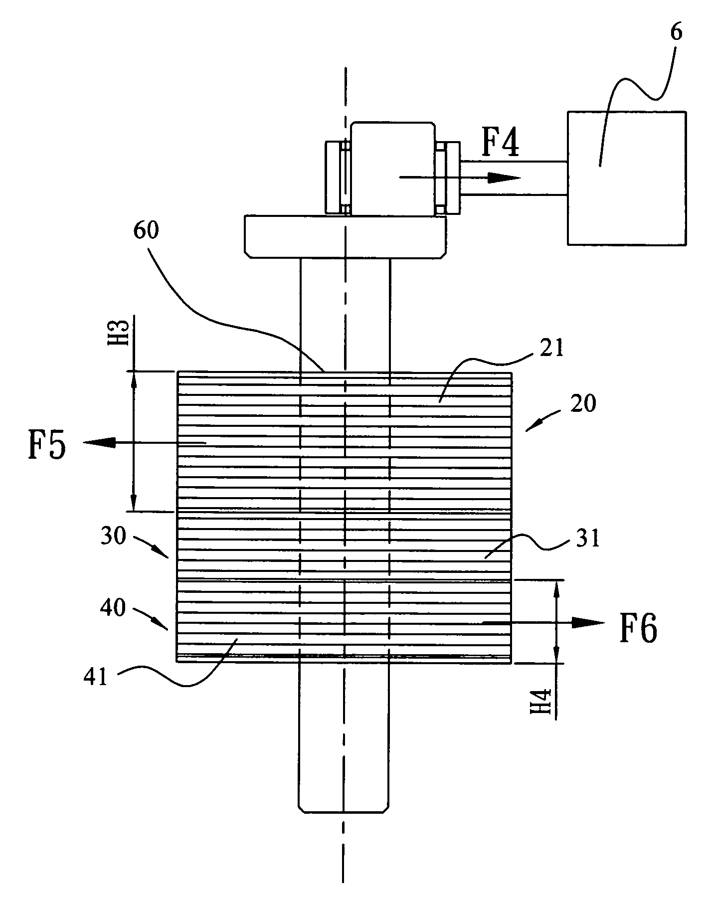 Motor mechanism of DC inverter-fed compressor