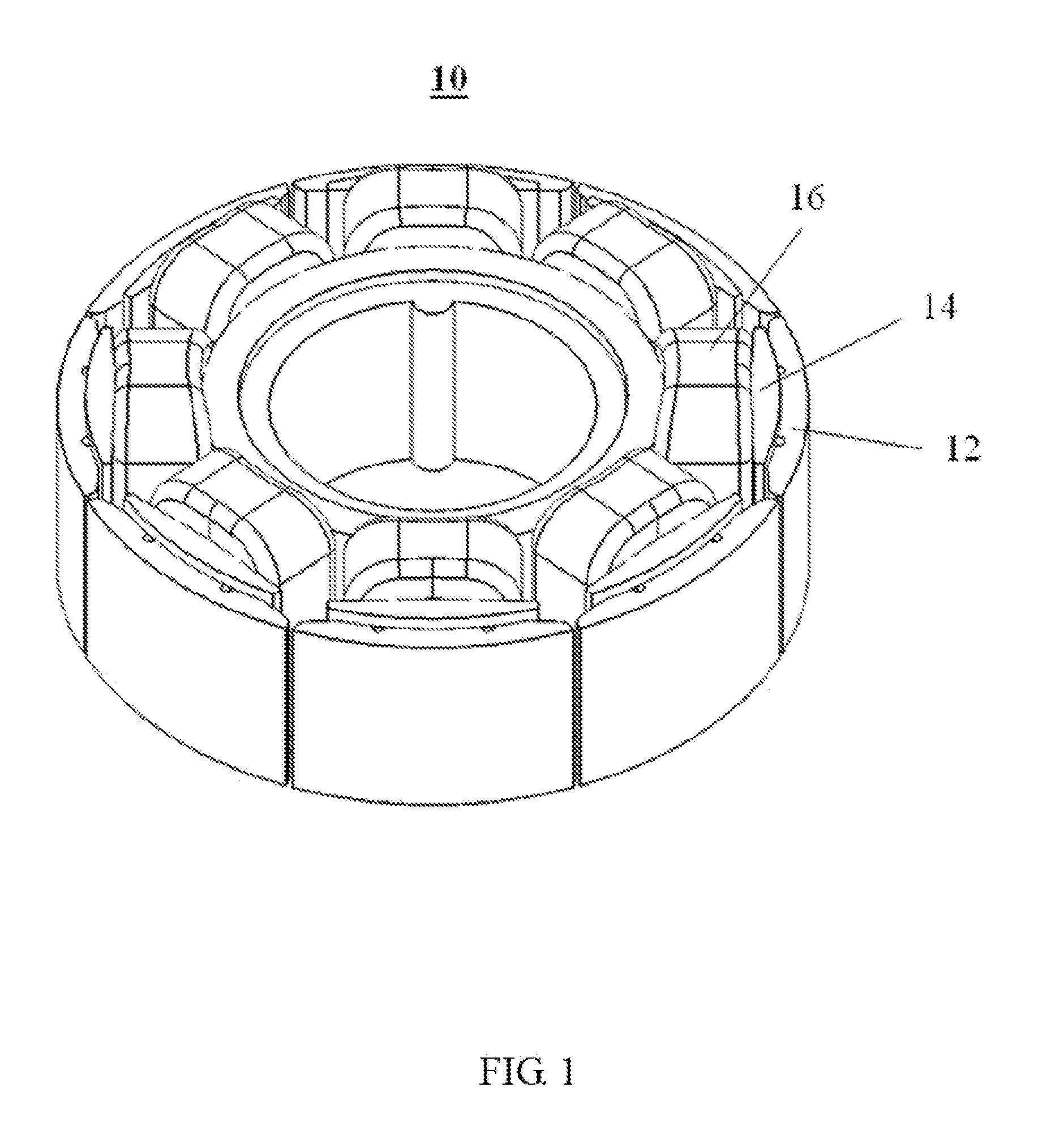 Single-Phase Outer-Rotor Motor and Stator Thereof