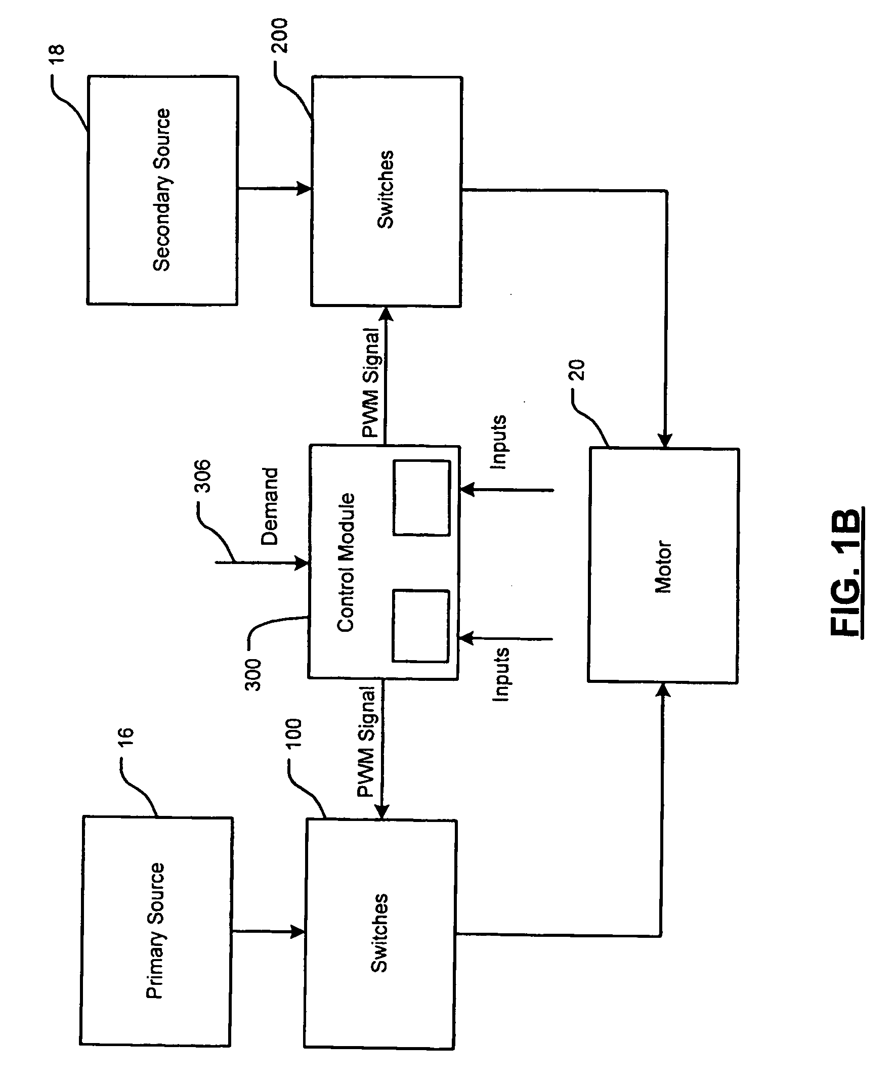 Double-ended inverter drive system topology for a hybrid vehicle