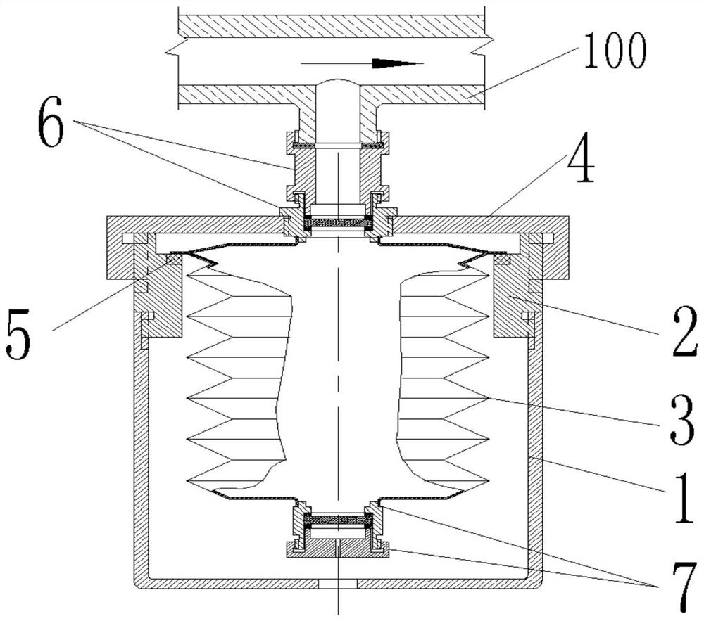 Breathing cavity type lubricating moisture-proof device and using method thereof