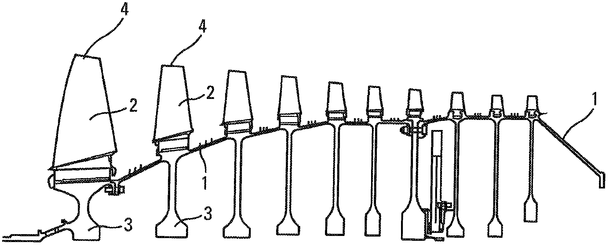 Repairing compressor blades by cold compacting