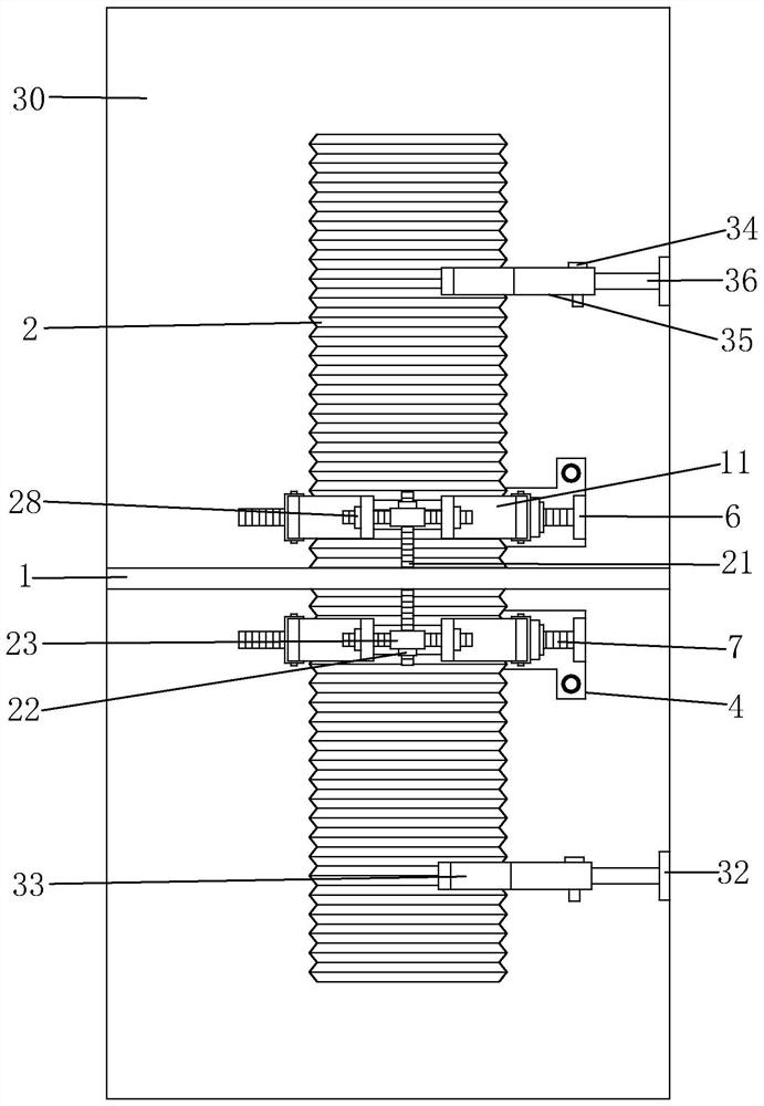 A reinforcement method for integrated cooker exhaust pipe and its support assembly