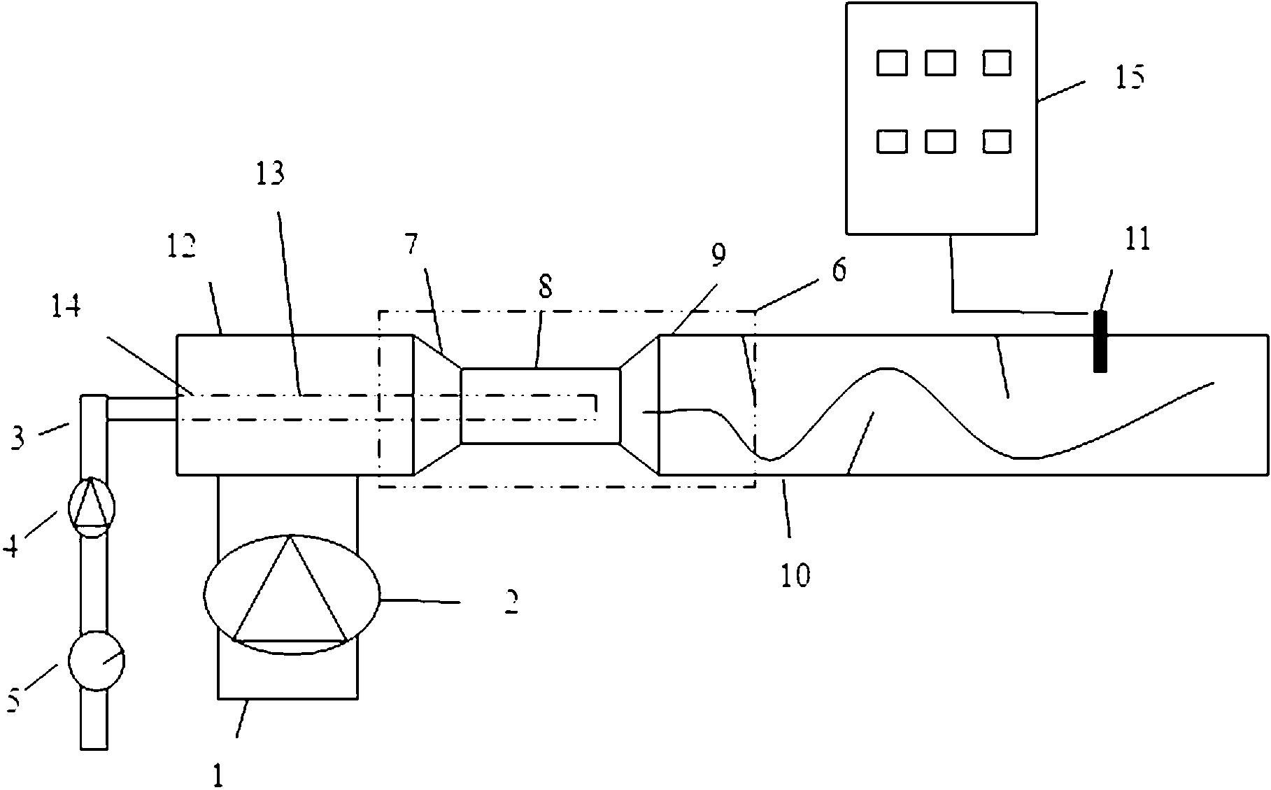 Automatic pipeline acid adding apparatus