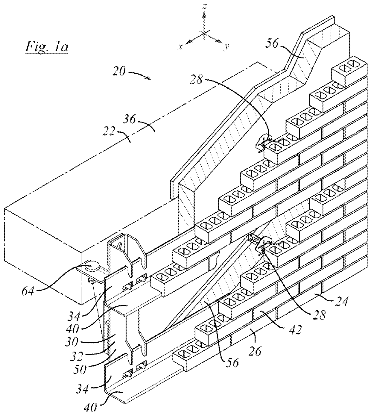 Support bracket assembly and method