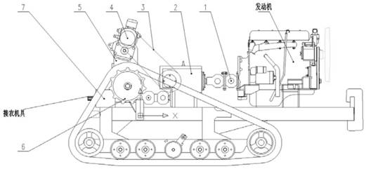 Novel crawler tractor power transmission system