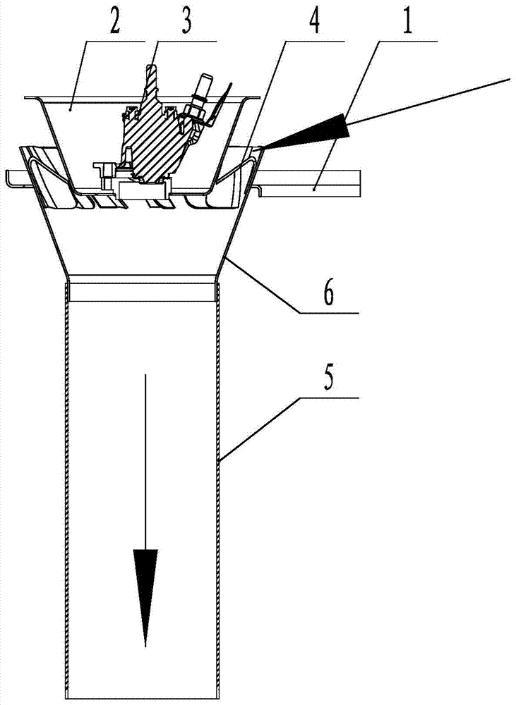 Mixer-integrated injection unit