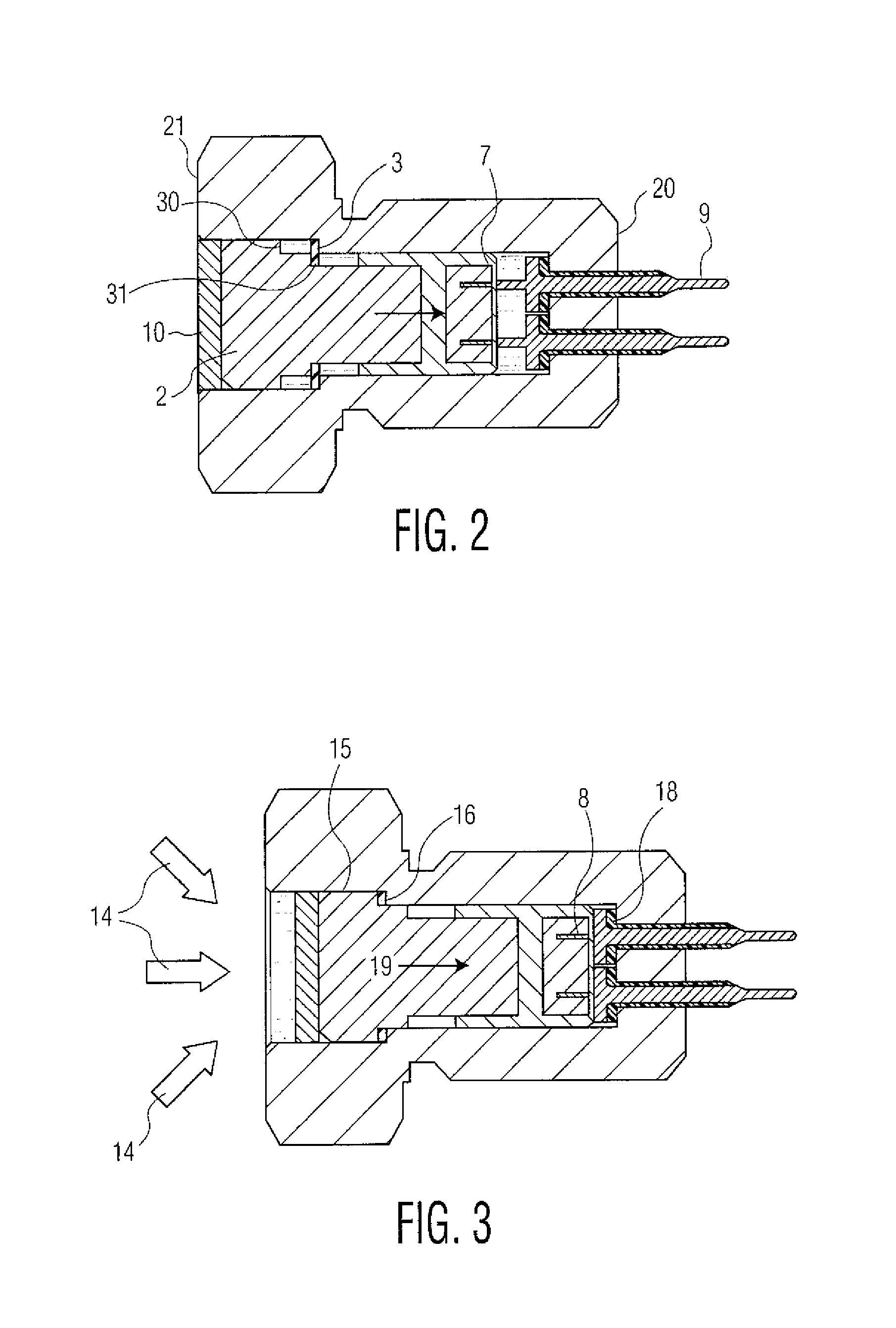 High pressure isolated latching safety switch device