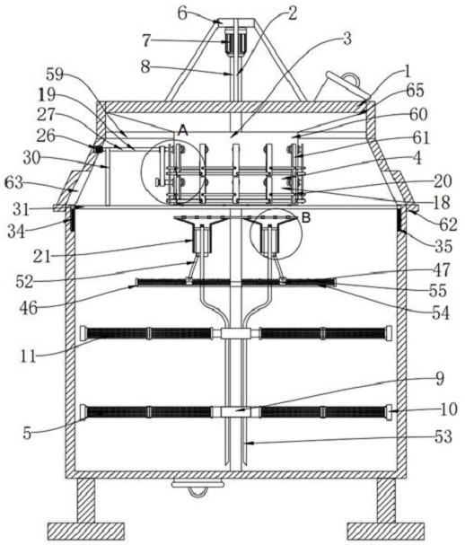 Novel composite chemical heat-conducting medium and production device