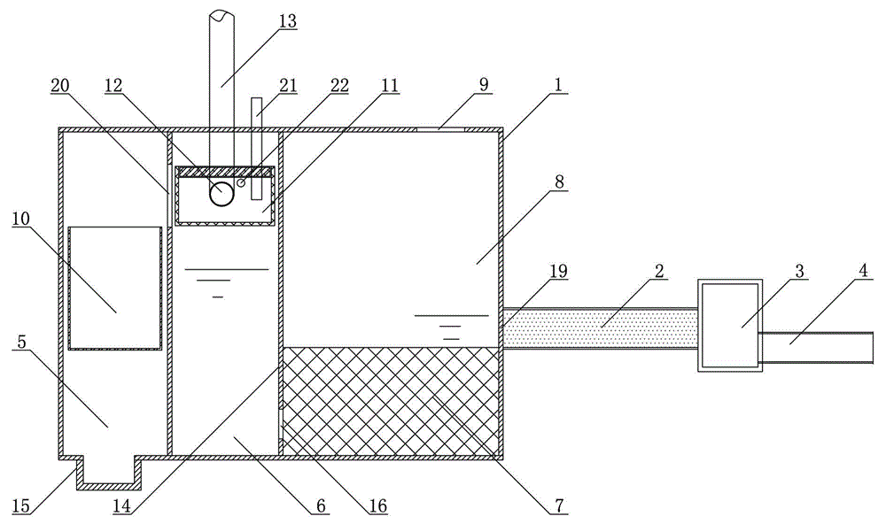 Method and device for treating toilet sewage
