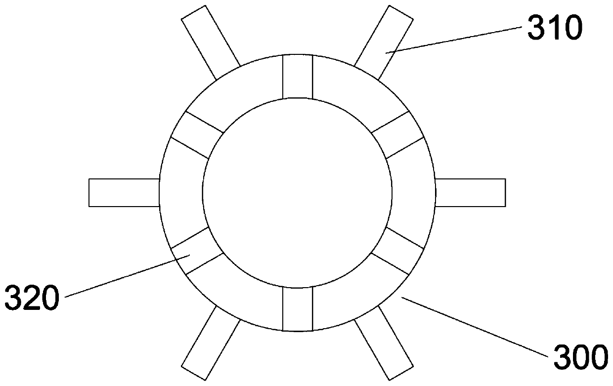 Container provided with preheating block