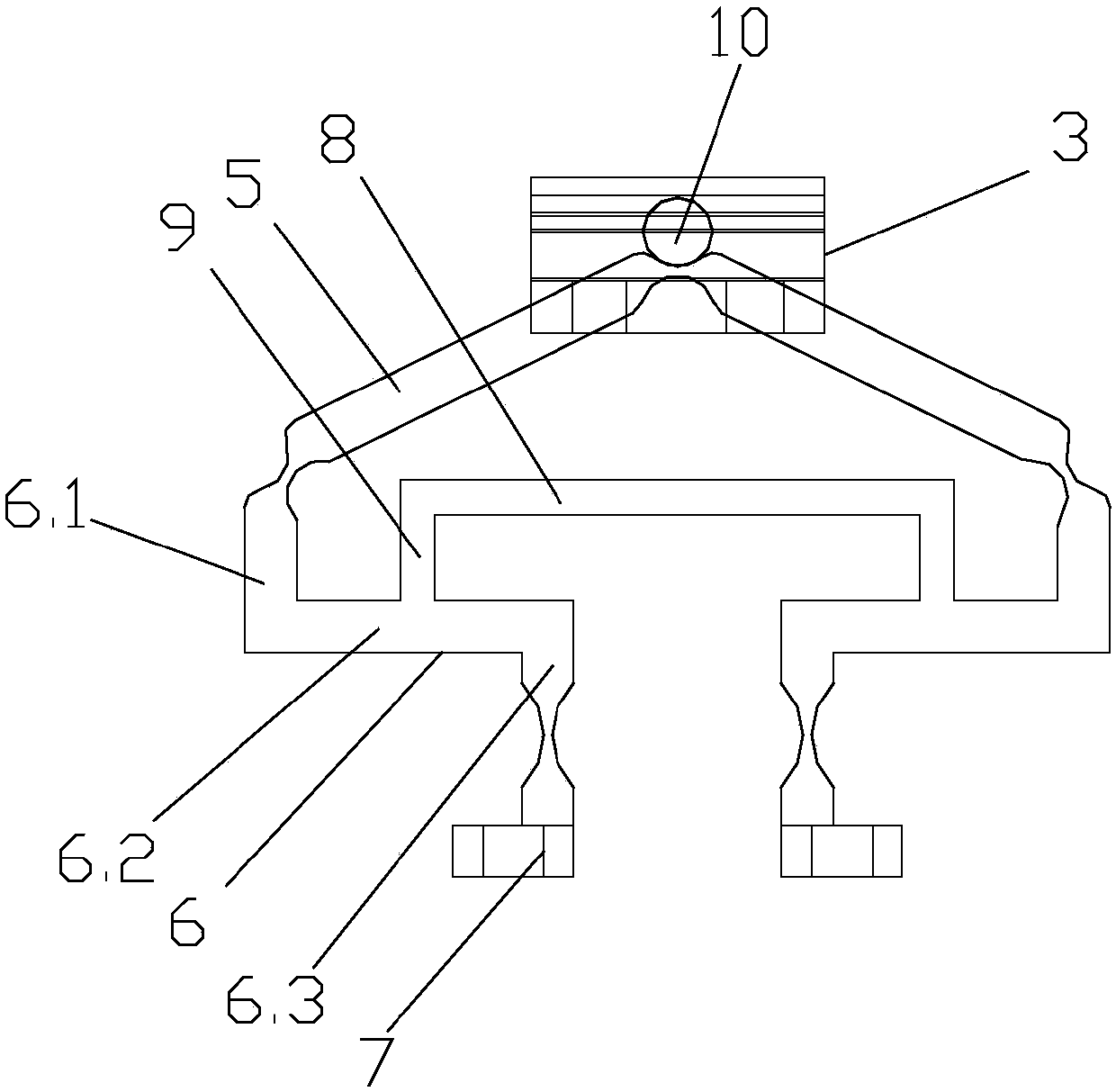 Lever delta amplified piezoelectric stack pump