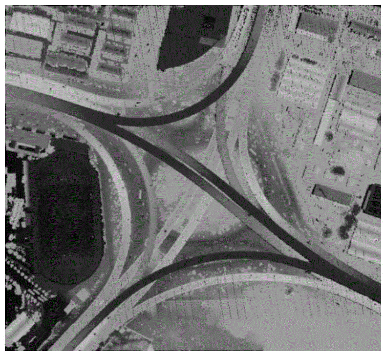 Method for reconstructing large-scale complex flyover 3D model by using airborne LiDAR data