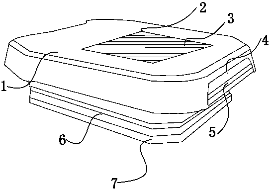 VR (virtual reality) dynamic sense experience platform shell structure