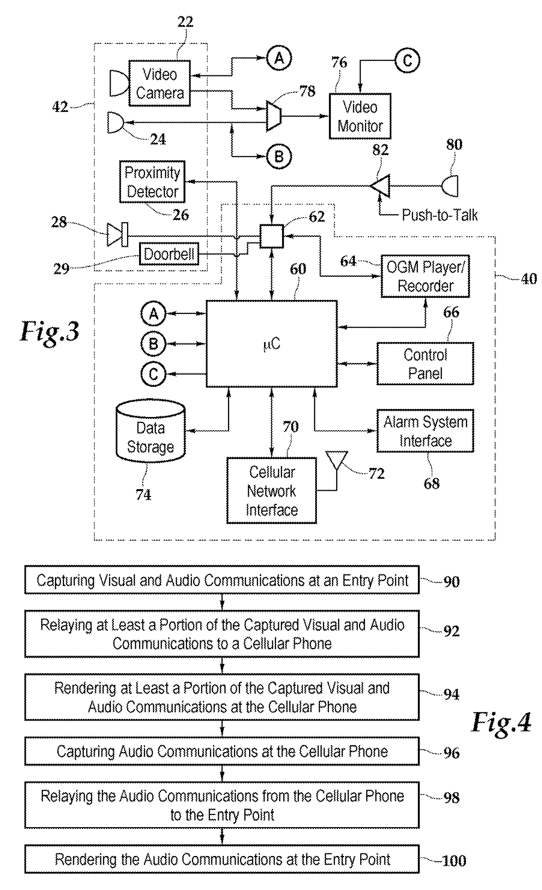 Security system and method for use of same