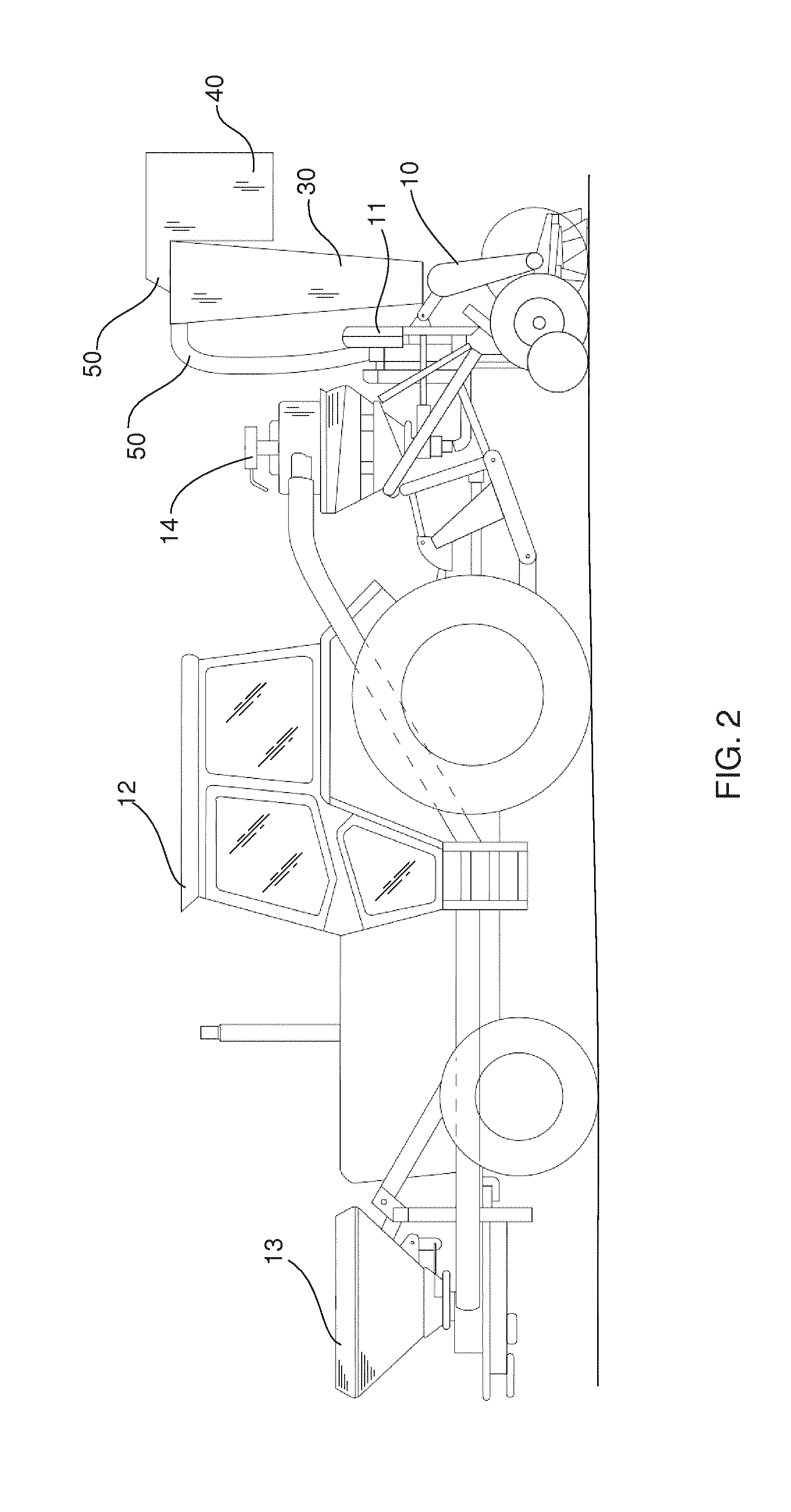 Planter Exhaust Air Removing Apparatus and Method of Use Thereof
