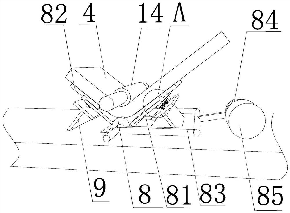 Textile cloth cleaning device for textile production